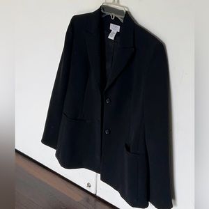 Beautiful & Flattering Ann Taylor Loft Black Suit Jacket for Work or Fun (4P)